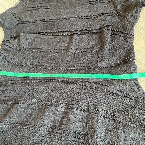 ADDITION ELLE - Michel Studio Plus Size 14 black stretch lace midi dress - Picture 8 of 12